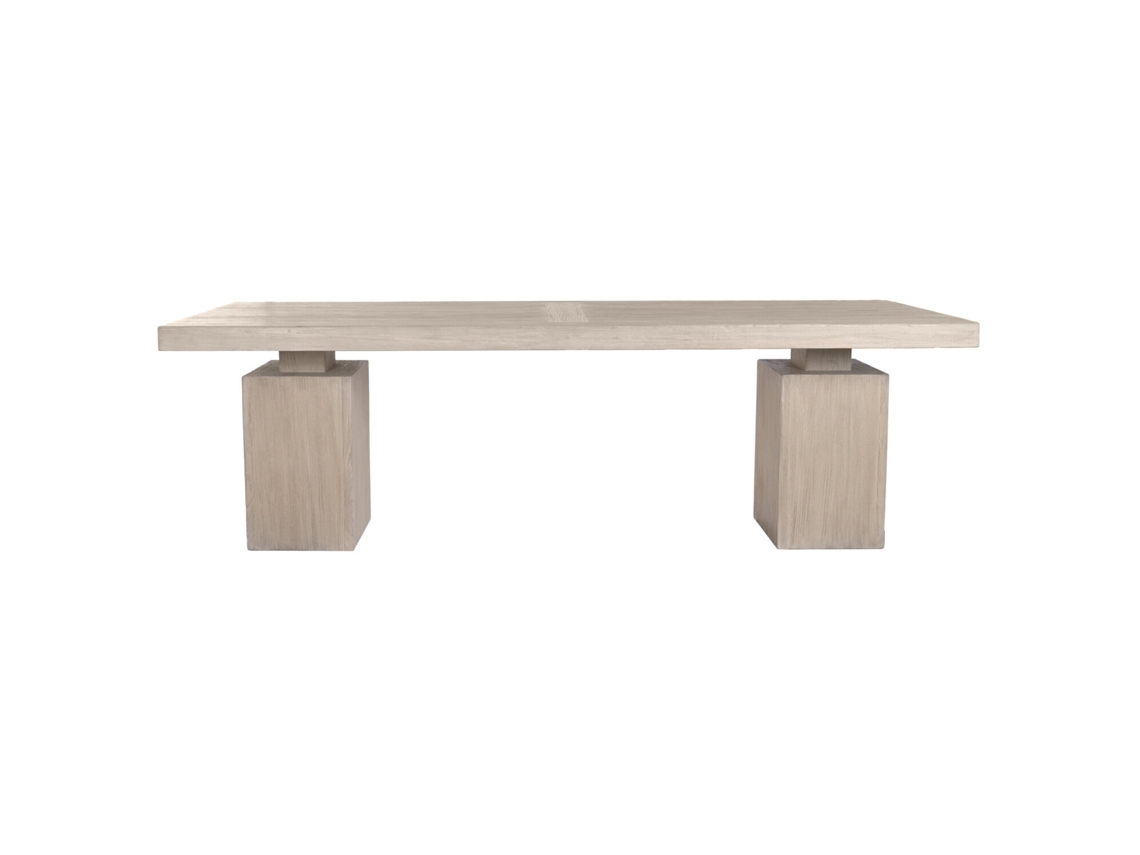 Mesa de Jantar em Madeira Maciça de Olmo ALEXANDRA HOUSE LIVING (244x102x76cm)