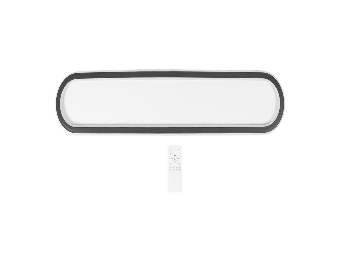 Lâmpada de Teto Linear Led Ajustável 3000k 6500k com Controle Remoto para Quarto, Corredor S/MARCA