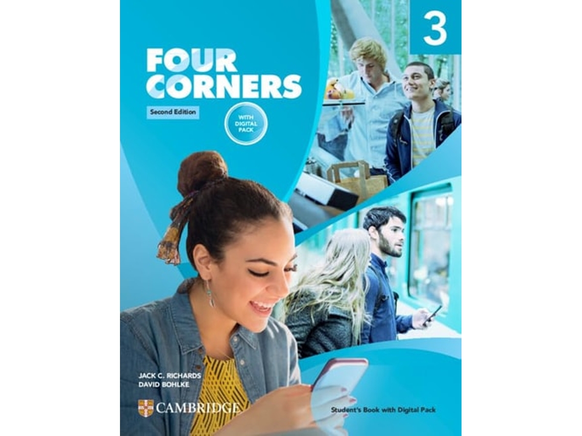 Livro Four Corners 3 Students Books With Digital Pack 2ed De Jack C Richards E David Bohlke (inglês)