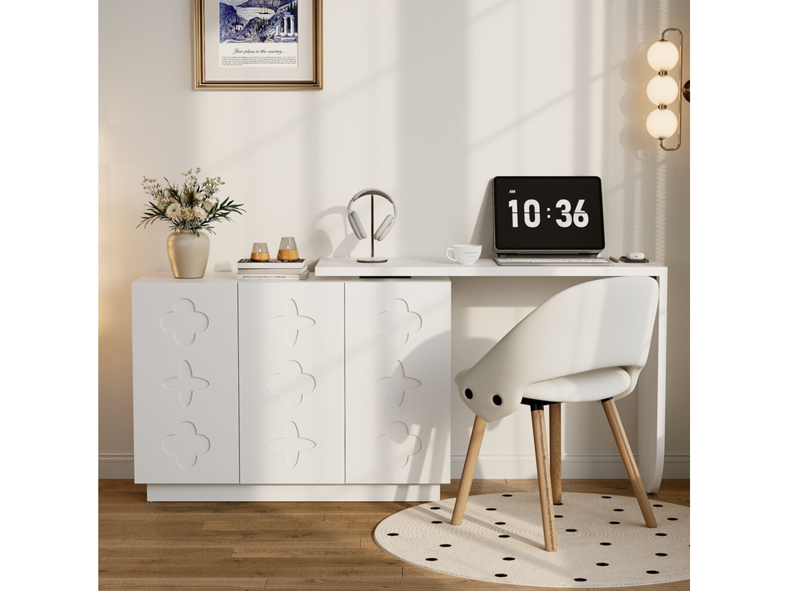 Secretária INF ajustável 80x60cm multiuso