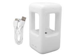 Umidificador Anti Gravidade 500ml Ultrassônico Usb Branco para Quarto Sem Ruído