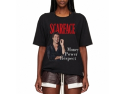 Rockinstone Scarface Movie M.p.r. Black Adult T-shirt Size:s