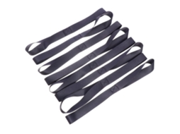 Conjunto De 8 Cintas Amarração Pretas 46cm Em Nylon E Poliéster Motocicletas Equipamentos, Fáceis De Usar, Evitam