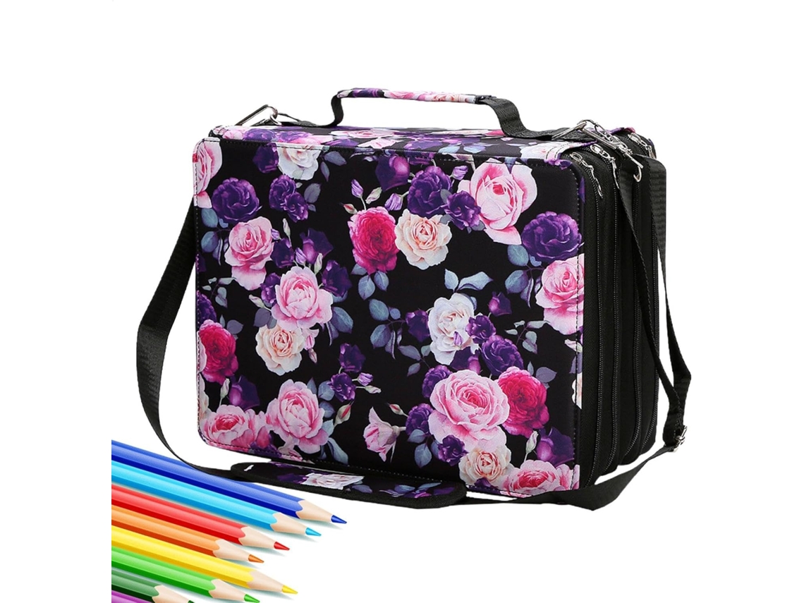 Estojo Para Marcadores, Organizador De, Bolsa, Lápis,- Caixa Hobbies E Artesanato, Portátil Material Escolar