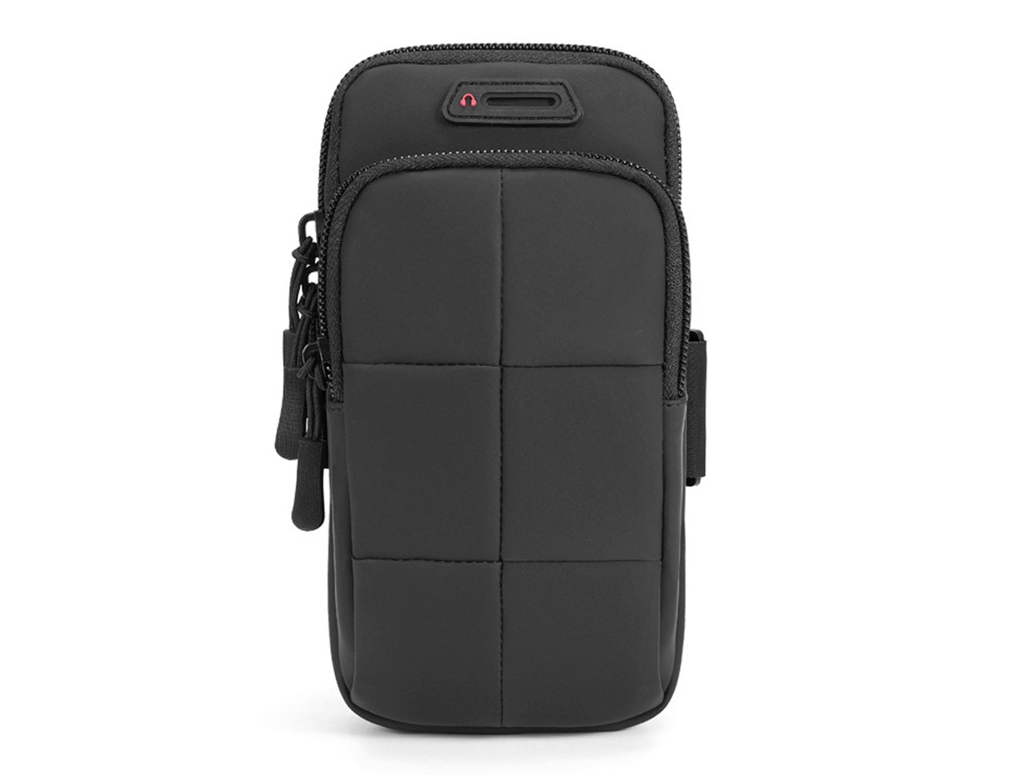 Braçadeira Para Corrida, Bolsa De Cinto Universal Impermeável Com Bolso Duplo.