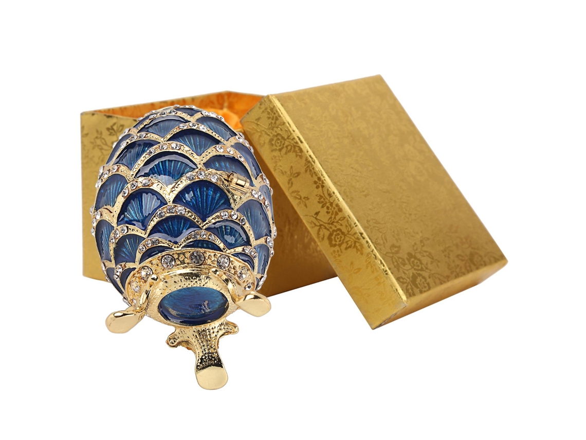 Caixa Organizadora De Ovos De Páscoa Esmaltados Para Joias E Outros Objetos Decorativos Para Casa. Hengjian