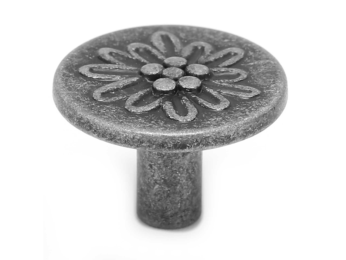 Knob De Cobre Com Buraco Único Para Abertura E Fechamento De Gavetas