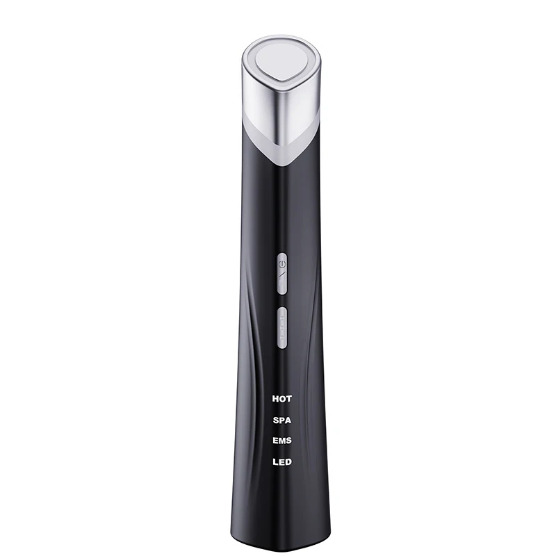 Massageador Facial Portátil Com Microcorrente (preto)