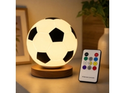Luz Noturna de Futebol, Lâmpada Pequena Recarregável Com