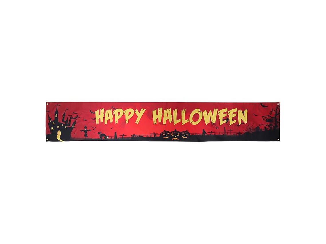 1pcs Banner Com Tema De Halloween Para Decoração De Halloween Allinless