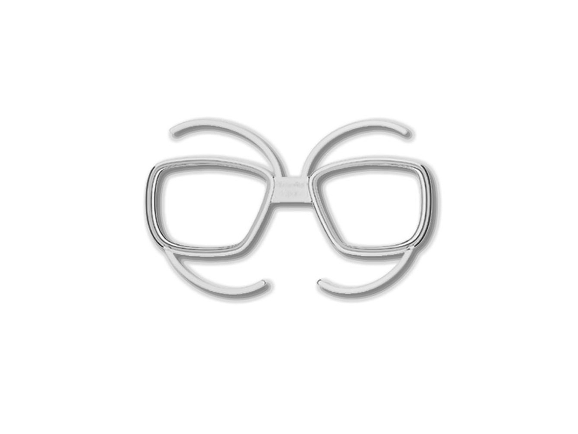 SALICE Goggle Optic Clip Junior Branco