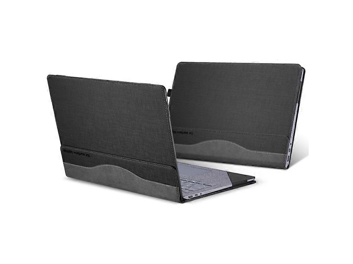 Capa Protetora De Couro Pu Para Laptop Microsoft Surface Laptop 6 De 13,5 Polegadas