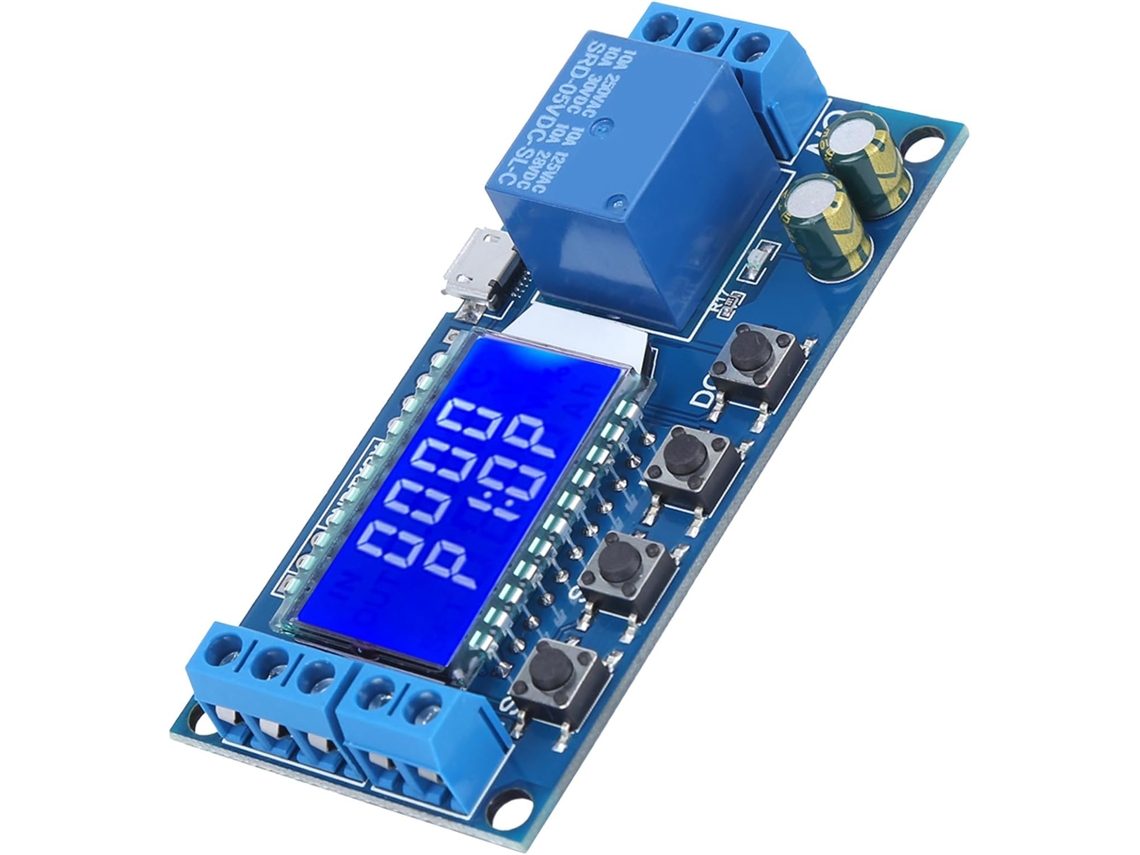 Módulo De Temporizador Retardo Ciclo Xy Yinhing Lj02 Com Display Lcd