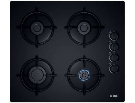 Placa de Gás BOSCH POP6B6B10 (Gás Butano-Propano - 59 cm - Preto)