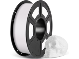 Filamento Pla Para Impressoras 3d Branco, 1 Kg Filamento Pla De 1,75 Mm Para Impressão 3d Em Impressoras 3d A Slowmoose (branco)