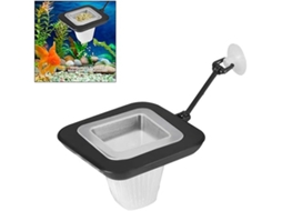 Anel de Alimentação para Aquários, Peneira de Plástico com Ventosas, Vermes Vermelhos Adequados, Ergonômico, Uso Diário STELASPLEN