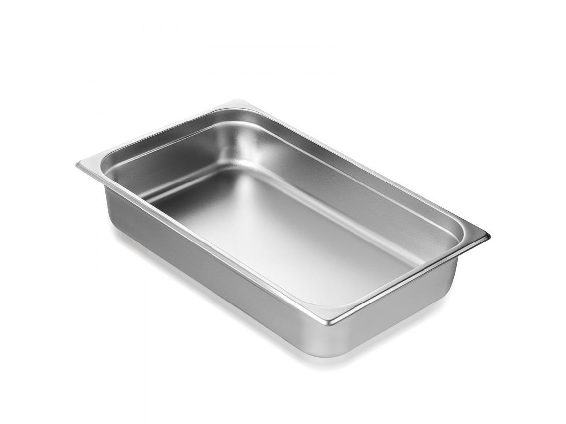 Conjunto De Tabuleiros De Inox Gn 1/1 13,9l Para Catering, Fornos E Bain Marie Tekmaquinas