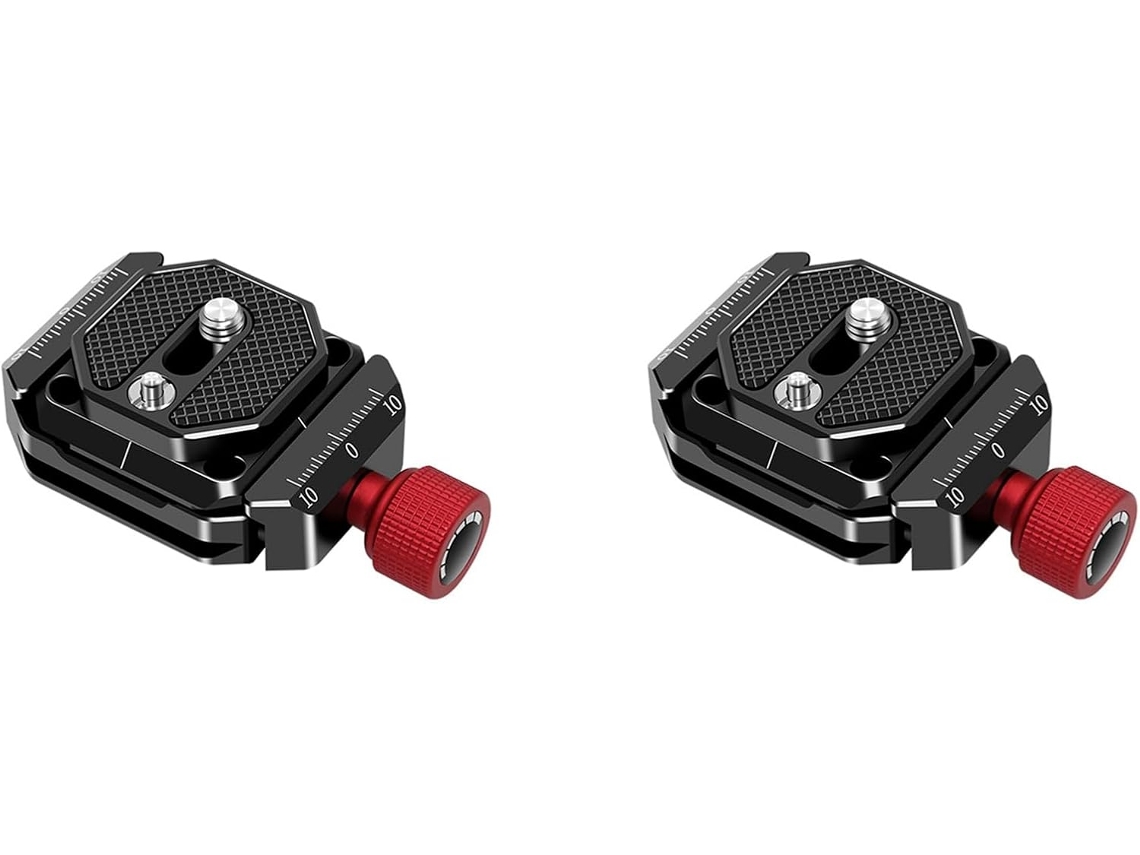 2x Braçadeira Universal para Placa de Liberação de Câmera SFUSHOS