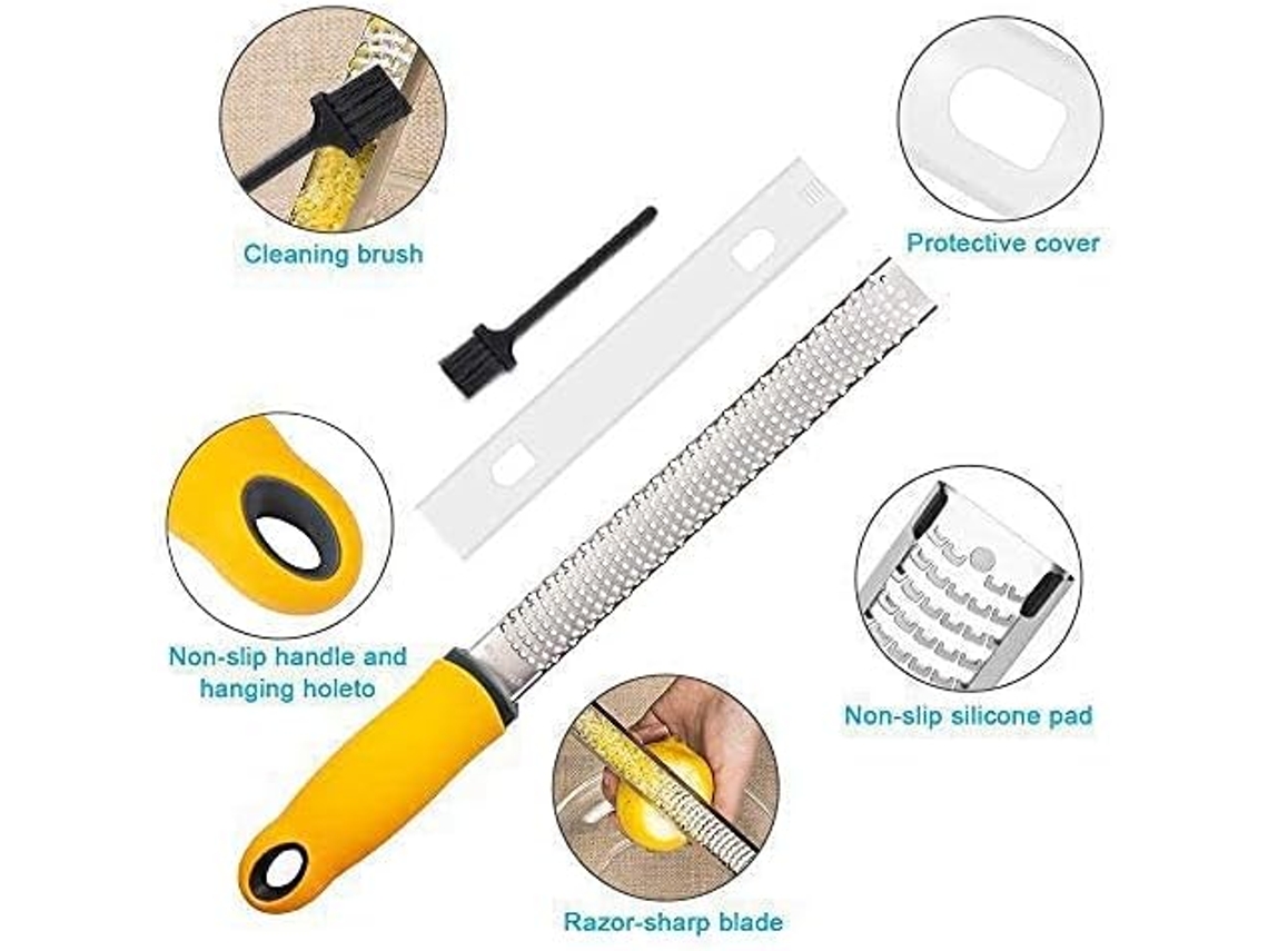 Raspador De Cozinha Scholl, Ralador Queijo Manual Com Pedal, Aço Inoxidável. Aquaforge