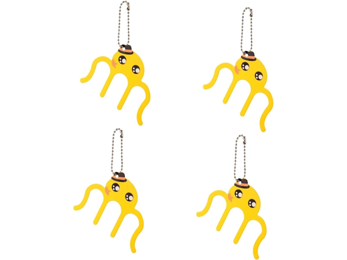 Conjunto Totority com 4 pinos de metal para partituras, suporte para páginas de piano e livros de música.