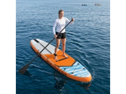 Vidaxl Prancha Sup Com Assento 2 Em 1 Triton 305 X 76 X 15 Cm Azul