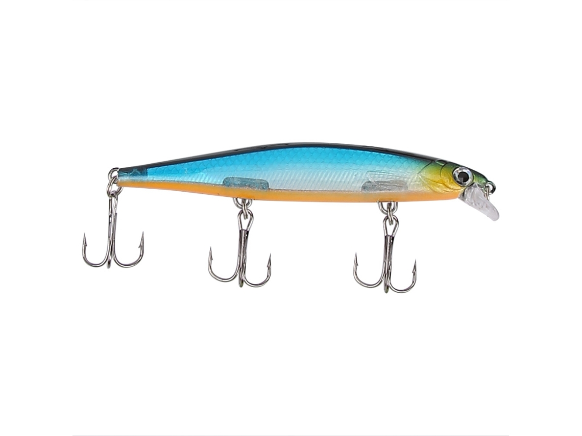 Isca Artificial Minnow Heng Jia 11cm com Anzóis