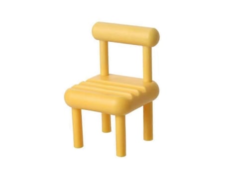 Suporte Para Celular Em Formato De Cadeira Mini Ajustável Para Decoração De Mesa