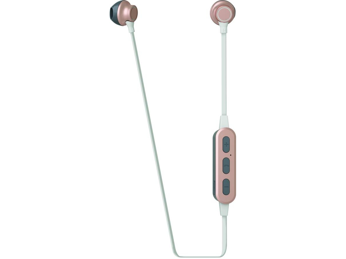 Auriculares Bluetooth MUVIT M2B (In Ear - Microfone - Dourado)