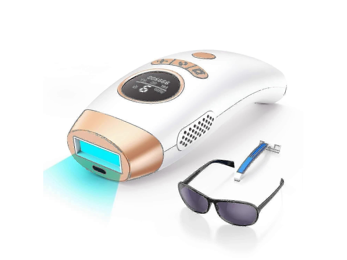 Depilador De Luz Pulsada 3 Em 1 Ipl, Nível De Energia 9, Dispositivo Indolor, Depilação A Laser Profissional F