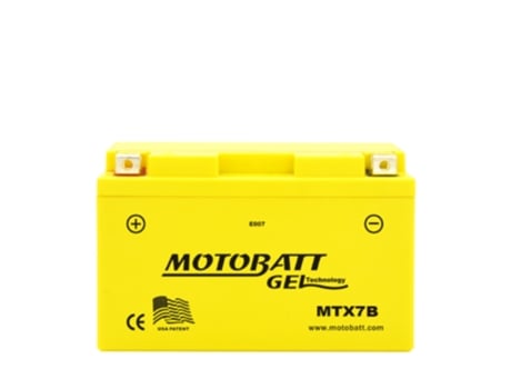 Bateria Motobatt Gel Mtx7b 12v 7ah Cca90a Ce U
