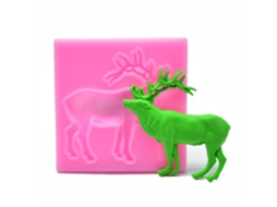 Molde De Silicone Natal Para Decorar Bolos E Moldar Chocolate