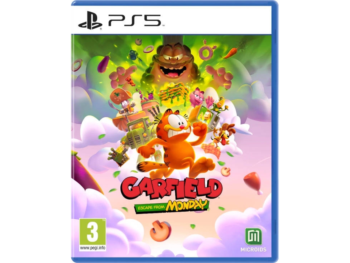 Pré-venda Jogo PS5 Garfield Escape From Monday