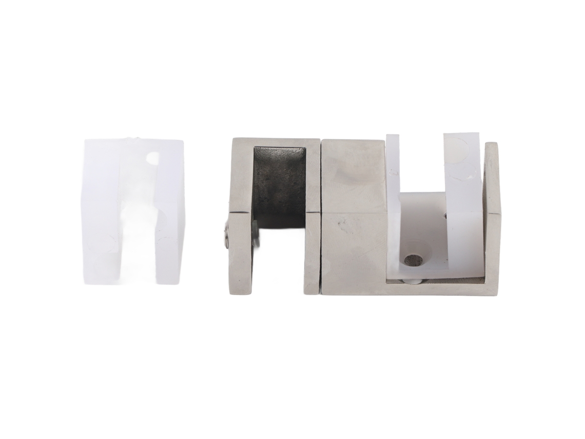 Fixador Inferior de Porta Deslizante Primerox Aço Inoxidável Anti ferrugem