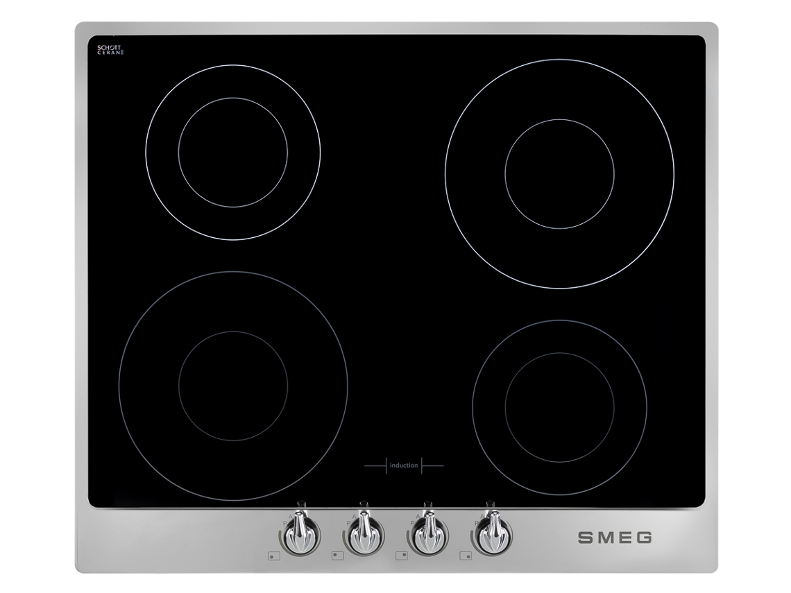 Placa de Indução SMEG Vitoria SI964XM (Elétrica - 59.6 cm - Inox)