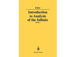 Livro Introduction to Analysis of the Infinite Book I de Leonhard Euler (Inglês)