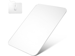 Mousepad de Vidro Transparente, Liso e Estável, para Mesa de Jogos, Design Especial. SFUSHOS