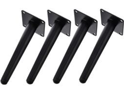Conjunto De 4 Pés Ferro Para Sofá, Armário, Cama, Móveis, Suporte Para Mesa De Chá E Casa
