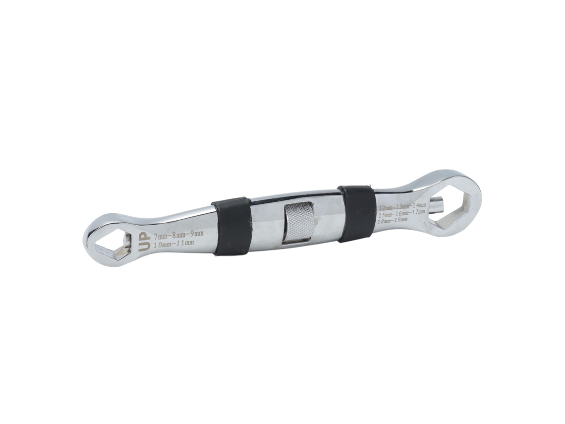 Chave Ajustável Primerox 23 em 1 com 7 19mm em Aço Cromo vanádio e Cabo Curto