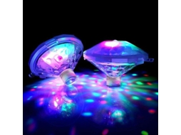 Luzes De Banheiro Luzes De Disco, Luzes Flutuantes Para Piscina Com Pilhas Led Mudança De Cor