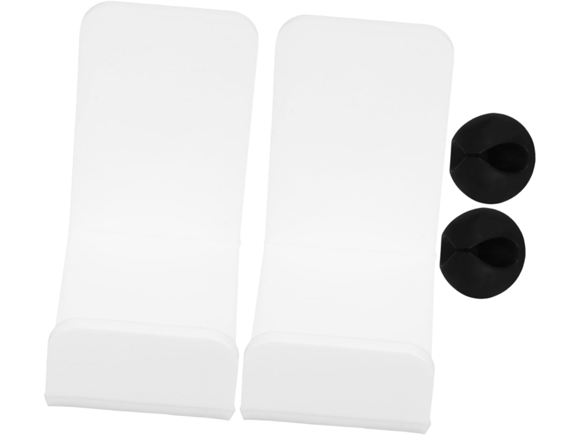 Suporte de Parede para Fones de Ouvido com 6 Peças e Adesivo na Parte Traseira SFUSHOS (branco)