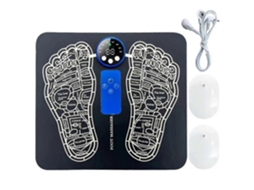 Tapete Massageador Ems Para Pés E Panturrilhas, Relaxamento Muscular.