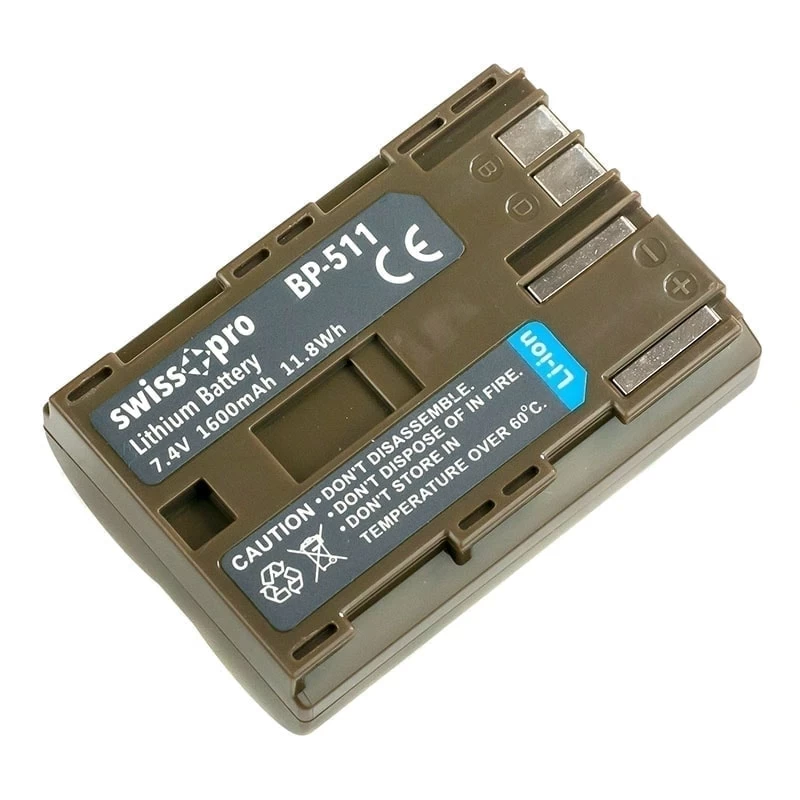 Bateria Canon Bp-511 7,4/1400Mah Compatível