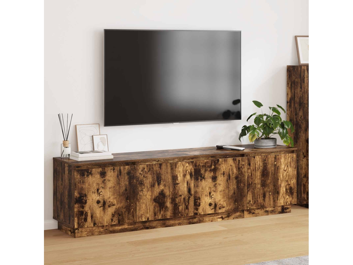 Vidaxl Gabinete Para Tv 180 X 38 X 49 Cm Carvalho Defumado