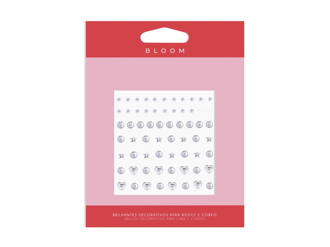 Adesivos Brilhantes Corpo E Rosto Bloom Beauty