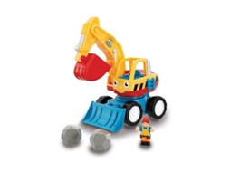 Escavadeira Wow Toys Dexter The Digger, Brinquedo Vermelho Merkloos
