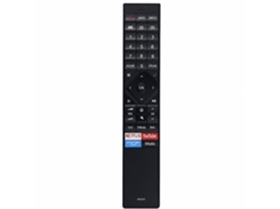 Comando À Distância Para Tv Compatível Com Vu E Hisense En3a70 Com Atalhos Netflix, Youtube E Prime Video_dae