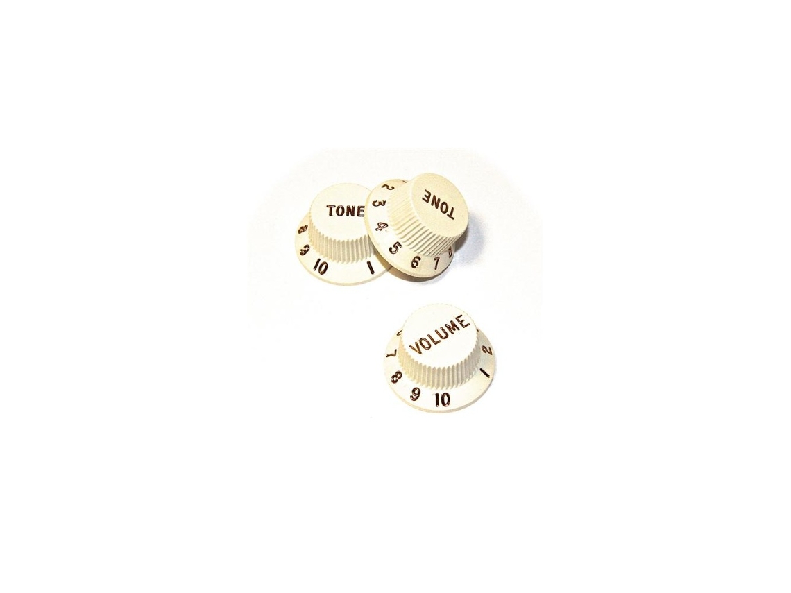 Fender Volume & Tone Parchment Knob Set