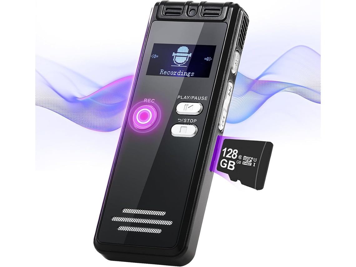 Gravador Digital 128gb