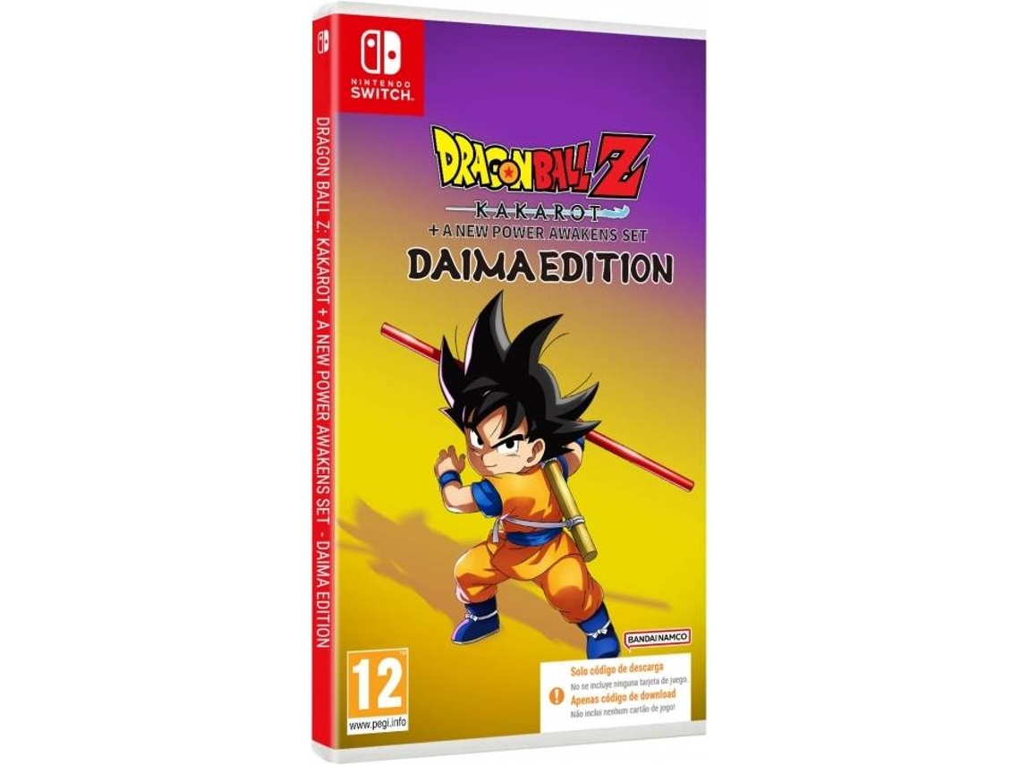 Jogo Nintendo Switch Dragon Ball Z: Kakarot Daima Edition (Código de Descarga na Caixa)