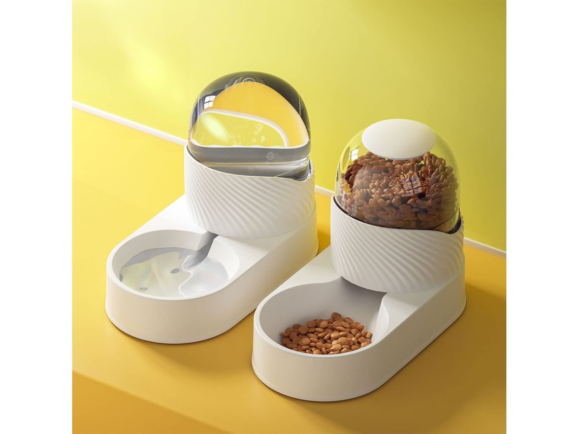 Alimentador Automático, Com Ração E Água Em Um Só Produto, Essencial Para Viagens, E Coelhos.